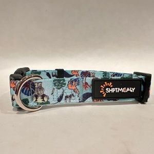 Zoo Print Dog Collar - Size Small